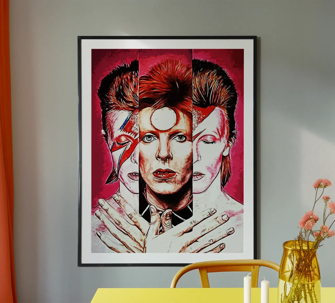 David Bowie 1 Art hahnemühle by music soul