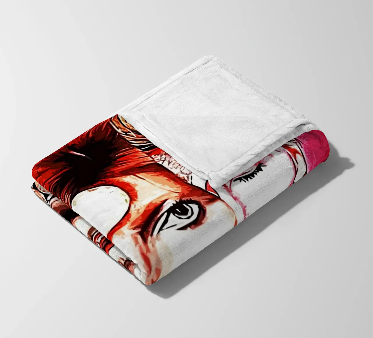 David Bowie 1 Art Fleecedecke von music soul