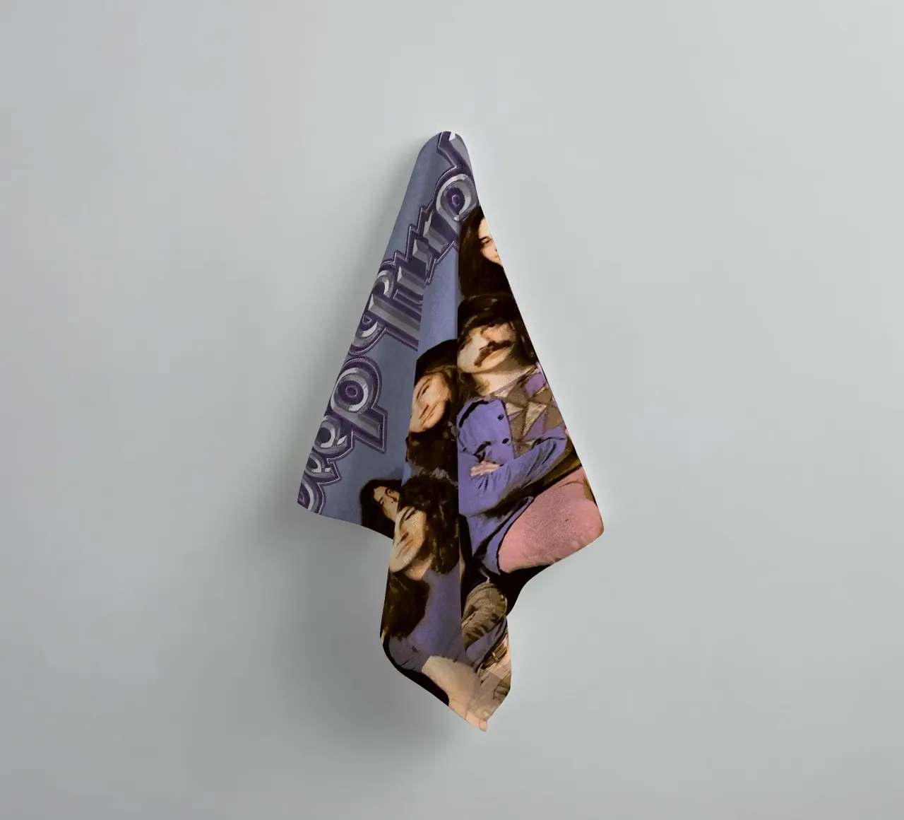 groupe deep purple serviette de bain de vanhesling
