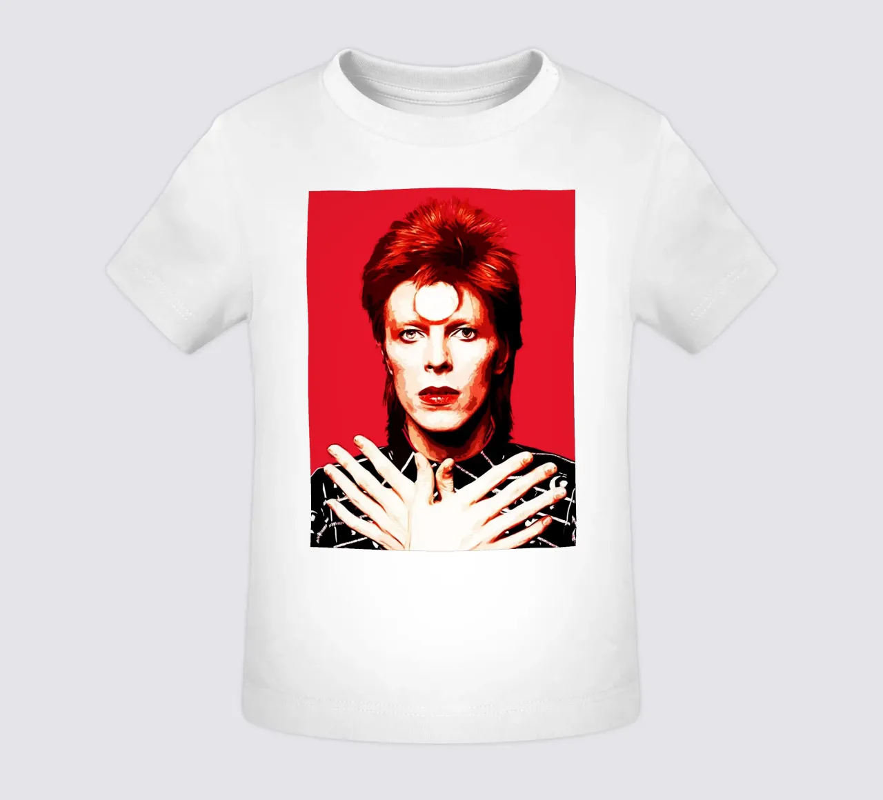 David Bowie 11 Arte maglietta neonato da music soul