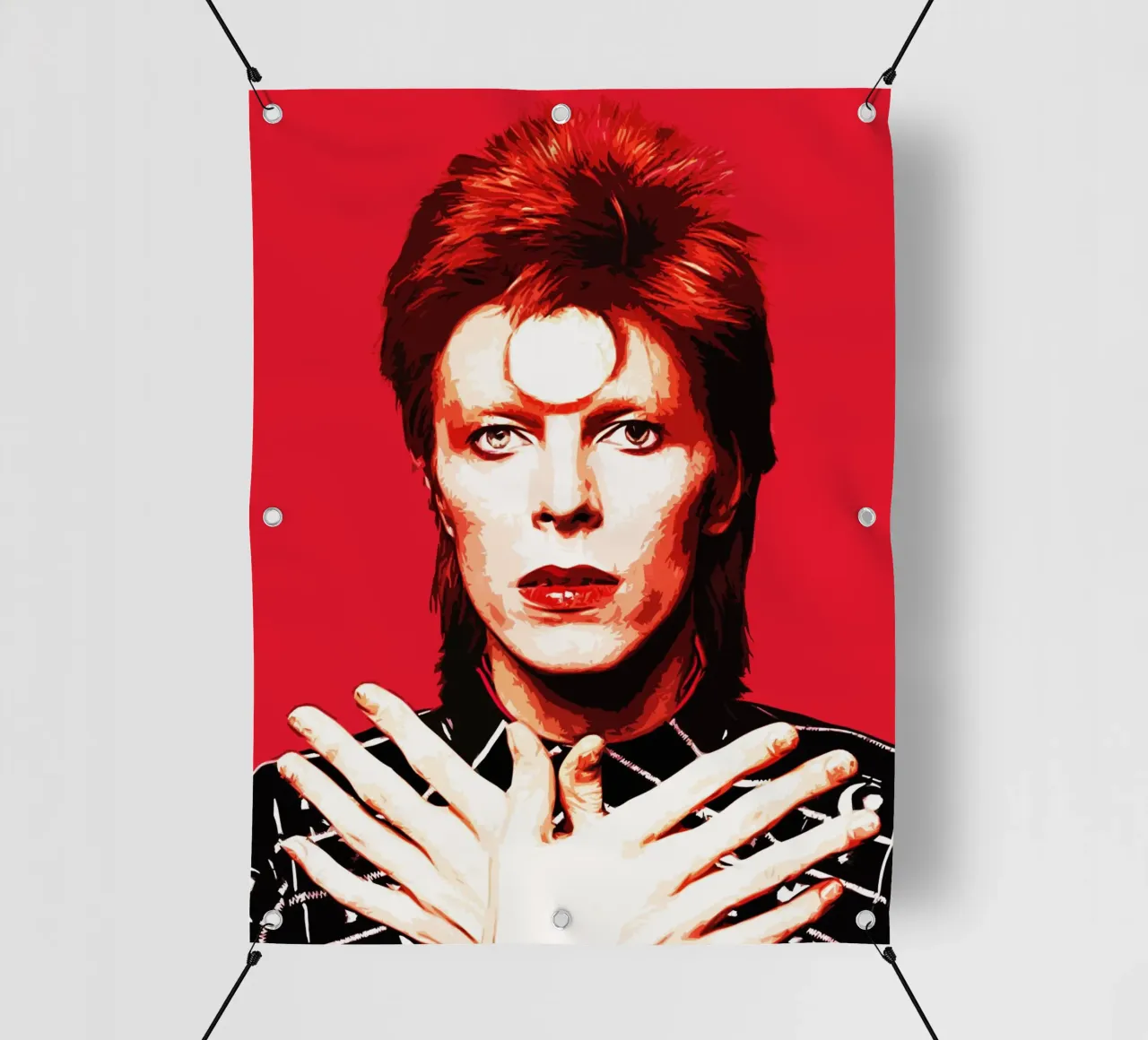 David Bowie 11 Arte telo in pvc da music soul