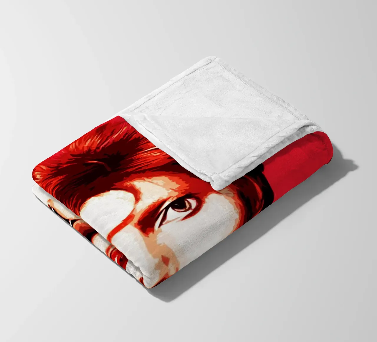 David Bowie 11 Art fleece blanket by music soul