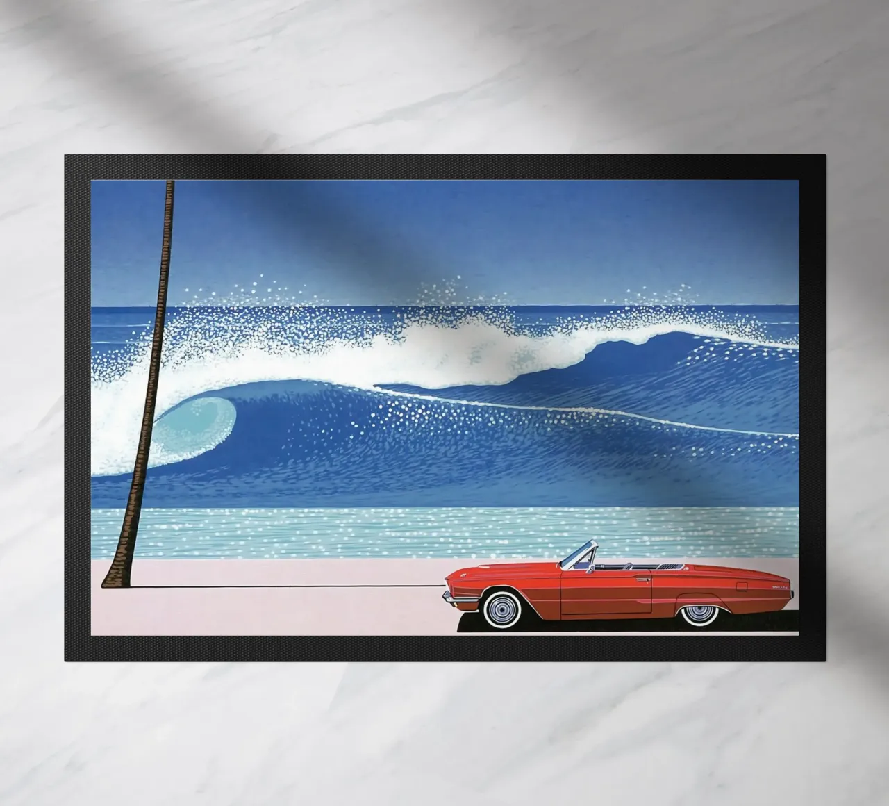 Hiroshi Nagai L'auto rossa zerbino da THE CAROLINE