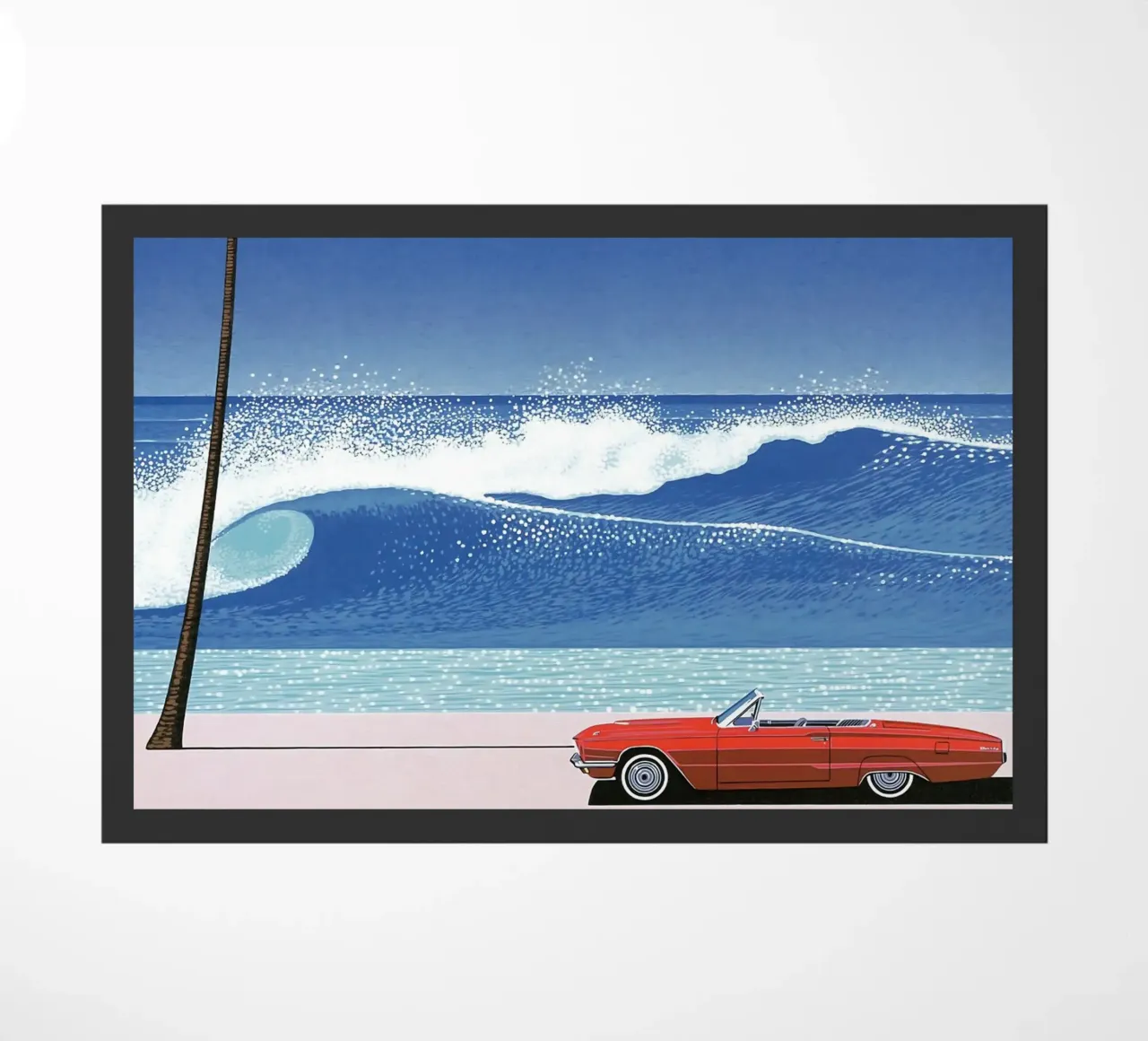 Hiroshi Nagai L'auto rossa zerbino da THE CAROLINE