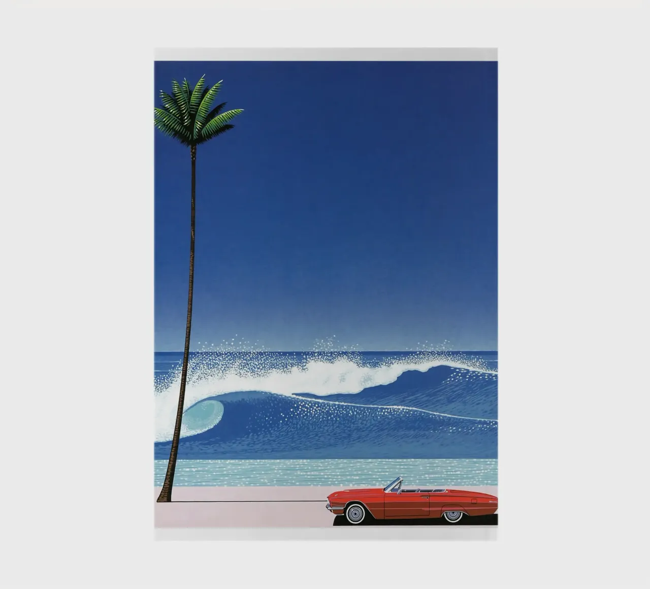 Hiroshi Nagai The Red Car notebook by THE CAROLINE