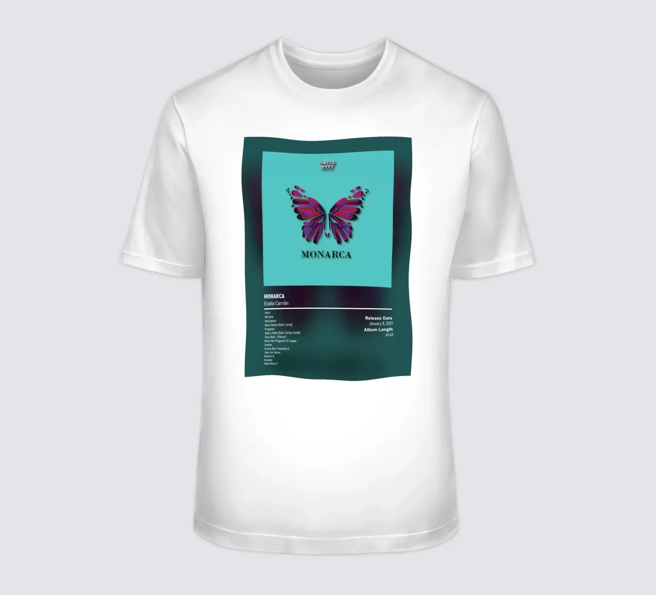Monarca (2021) by Eladio Carrión t-shirt da DGUnder
