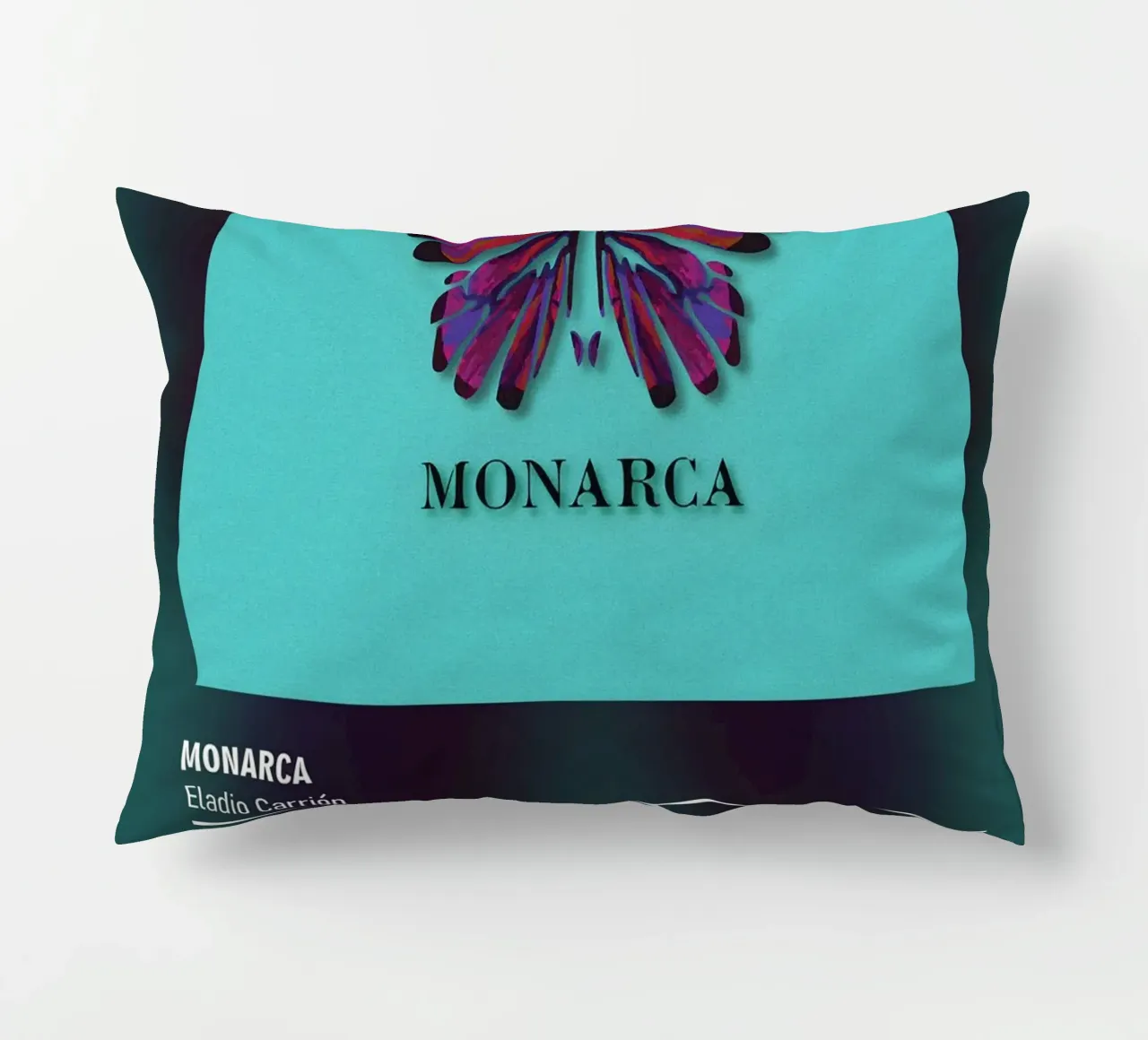 Monarca (2021) by Eladio Carrión cuscino da DGUnder