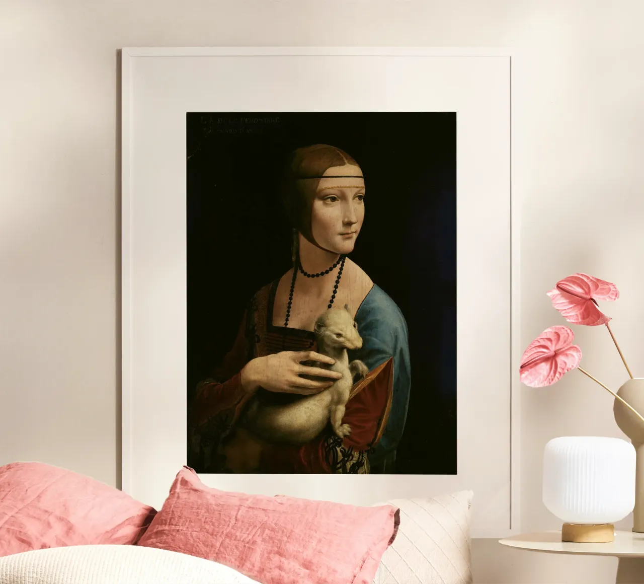 Il Rinascimento italiano poster con telaio in alluminio da Susanprint
