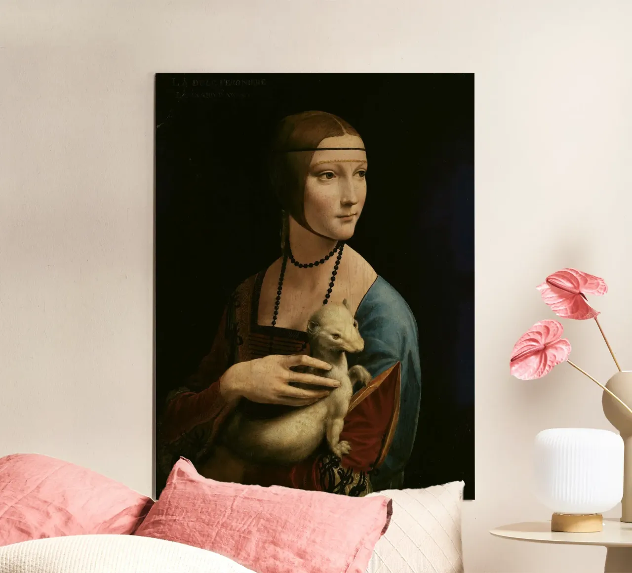 Il Rinascimento italiano poster con telaio in alluminio da Susanprint