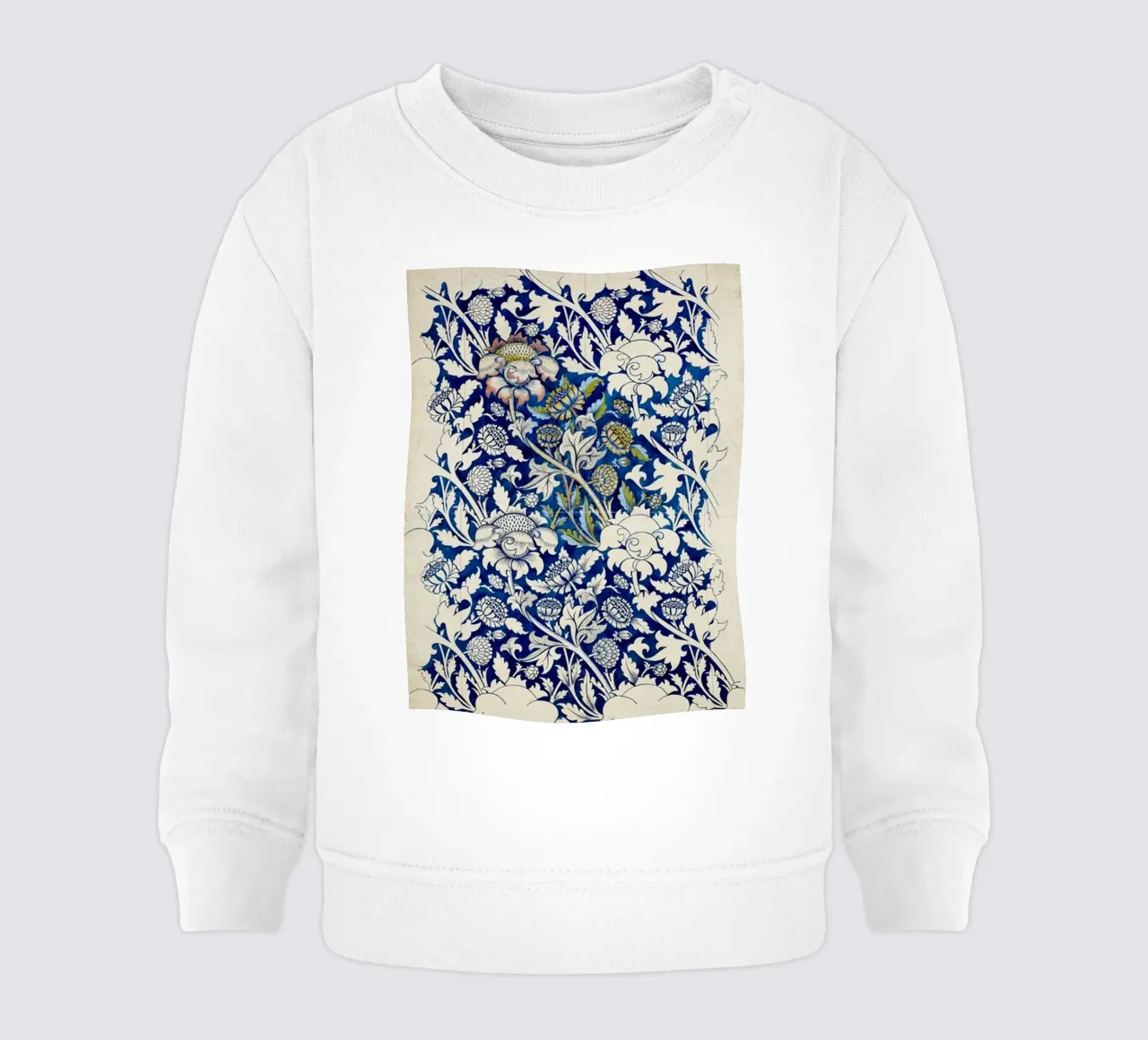 fiori con fogliame felpa neonato da Ropech Shop
