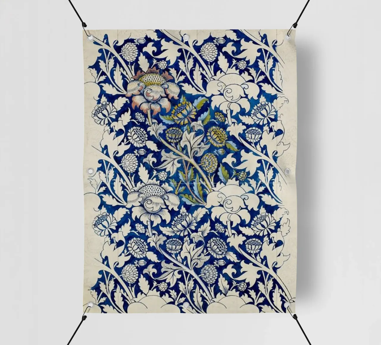 fiori con fogliame telo in pvc da Ropech Shop