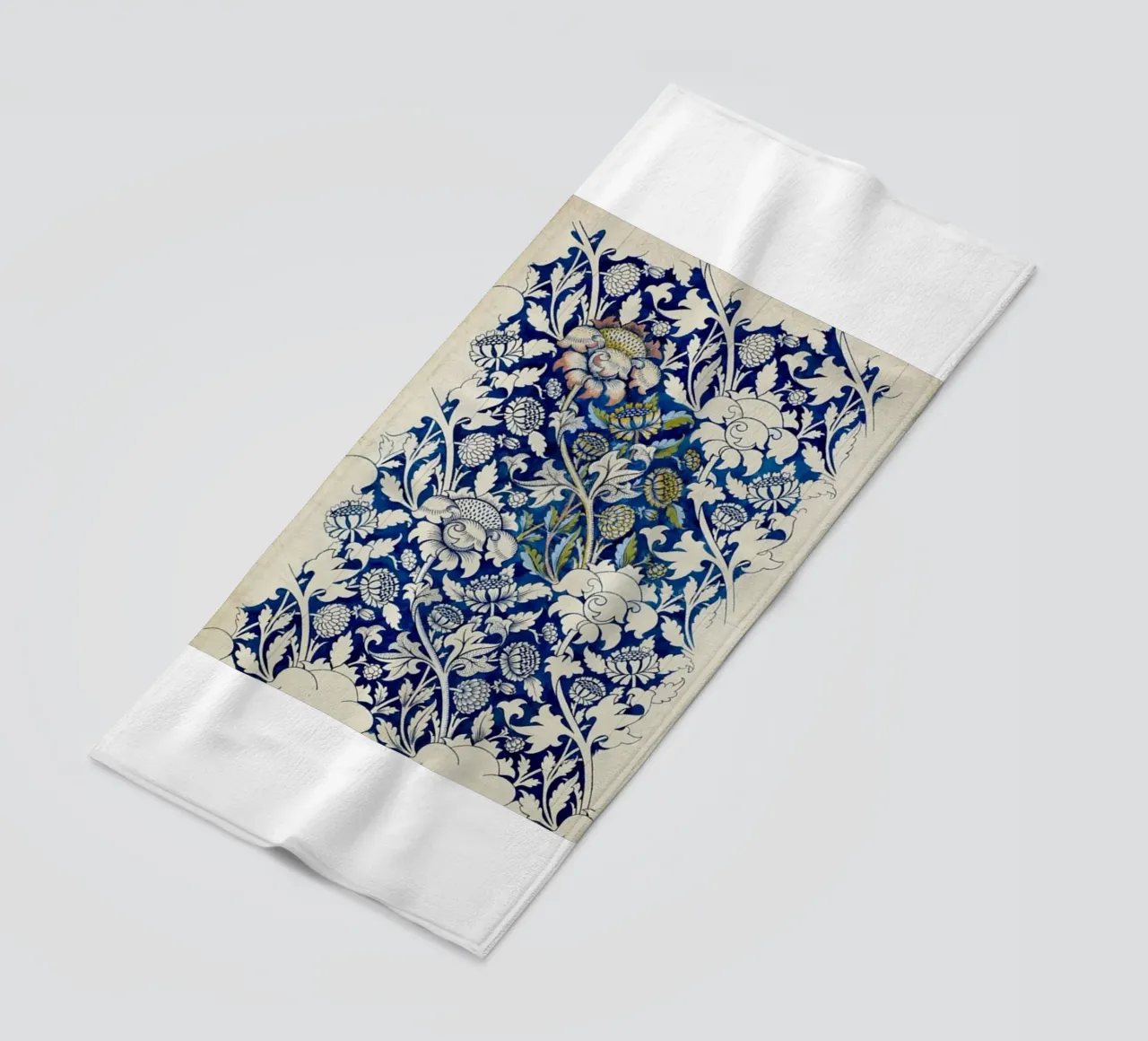 fiori con fogliame telo mare da Ropech Shop