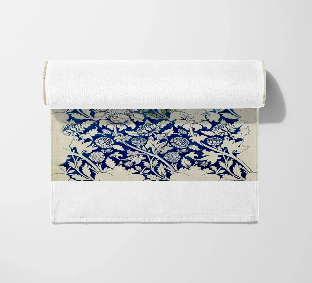 fiori con fogliame telo mare da Ropech Shop