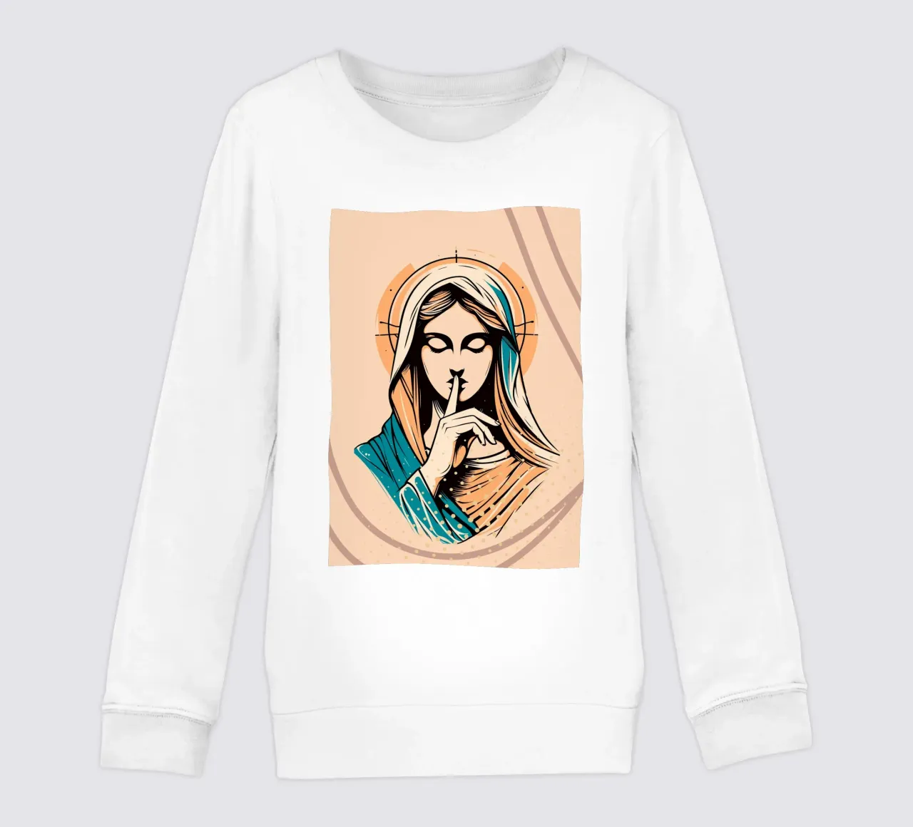 Silence of Mary felpa bambino da LisaArtes