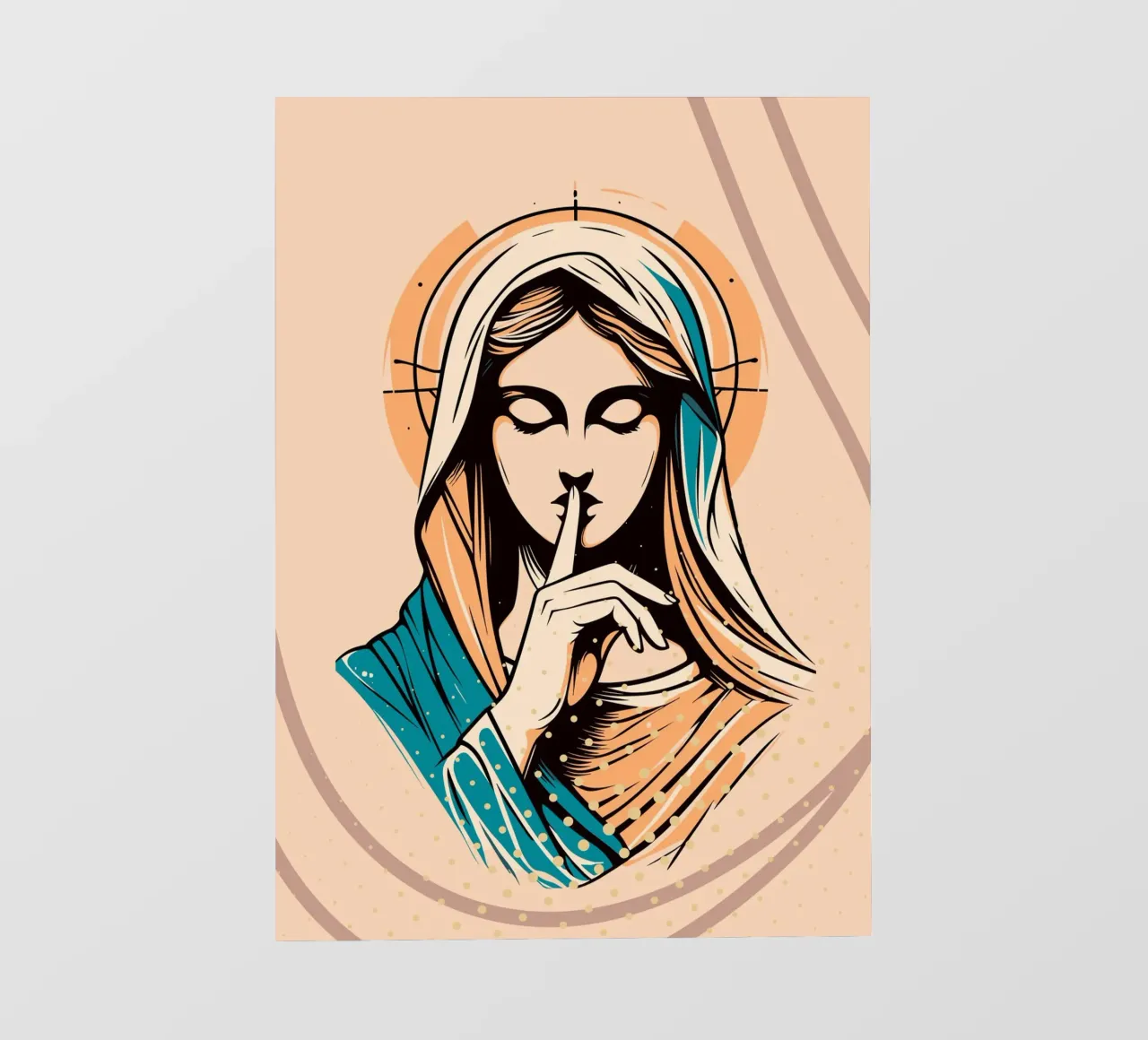 Silence of Mary telo in pvc da LisaArtes