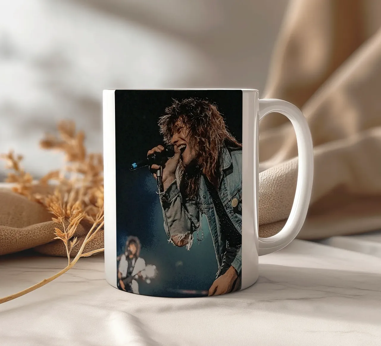 groupe bon jovi mug en céramique de vanhesling