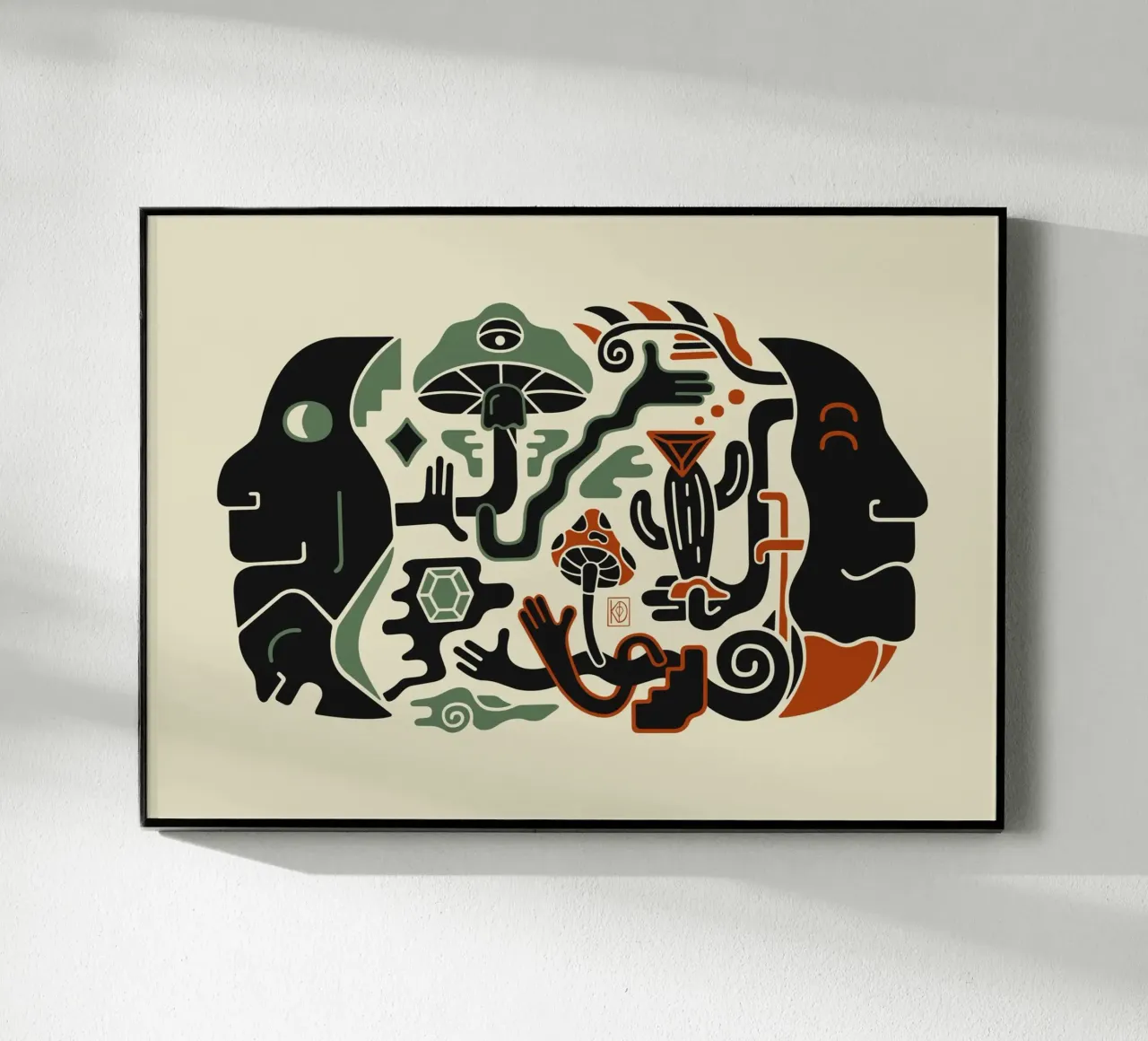 Réflexion plexiglas de Krystal Depict