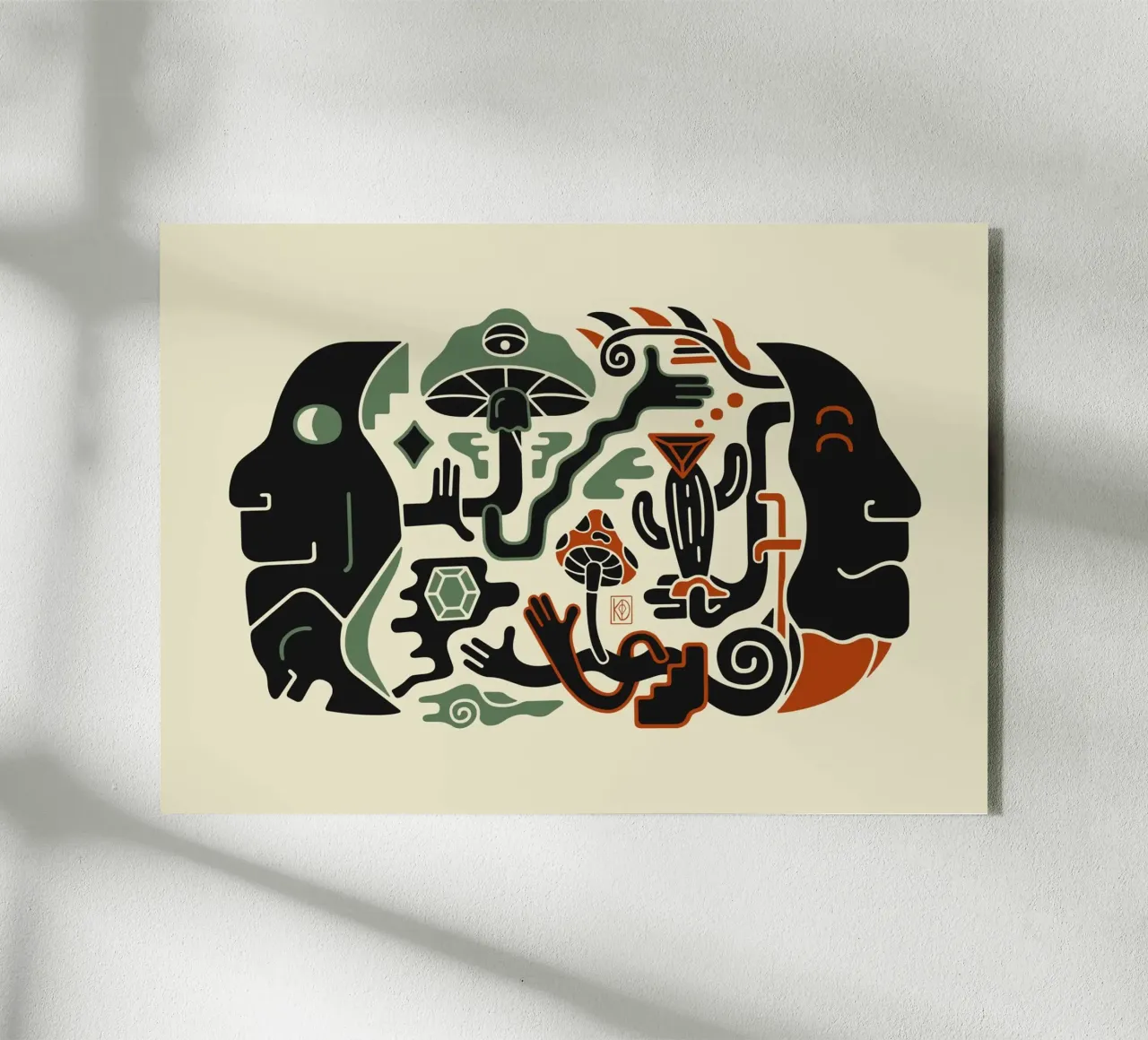 Réflexion plexiglas de Krystal Depict