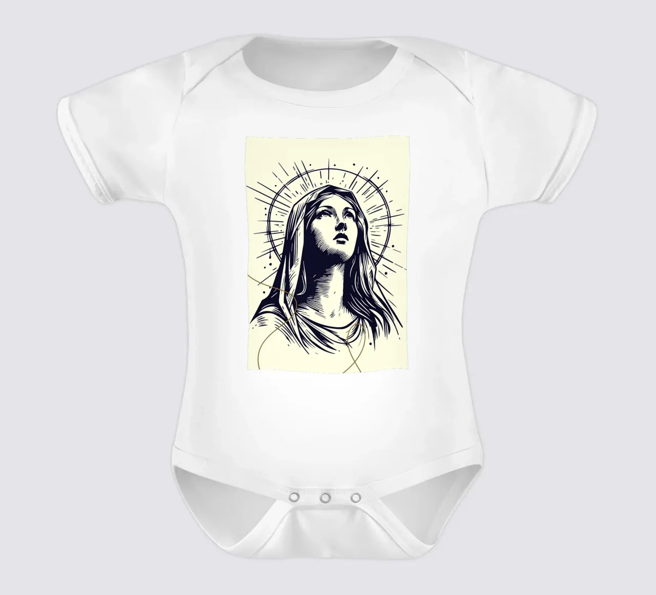 Mary body neonato maniche corte da LisaArtes