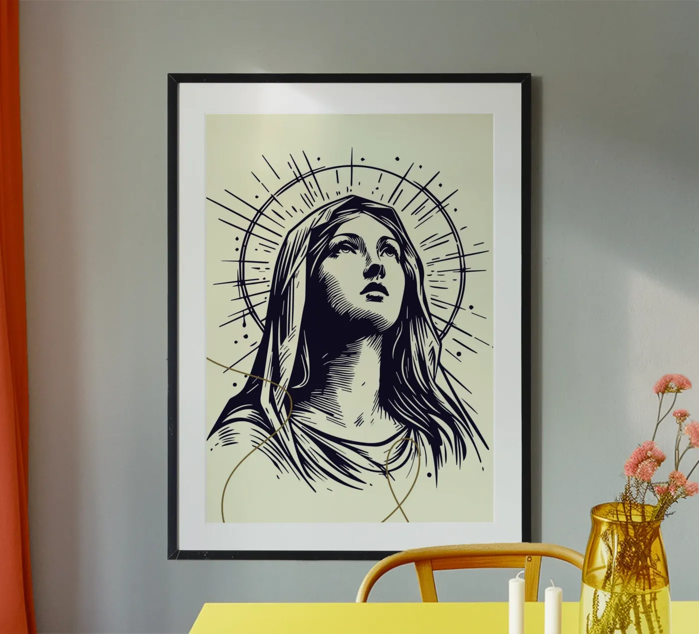 Mary poster by LisaArtes