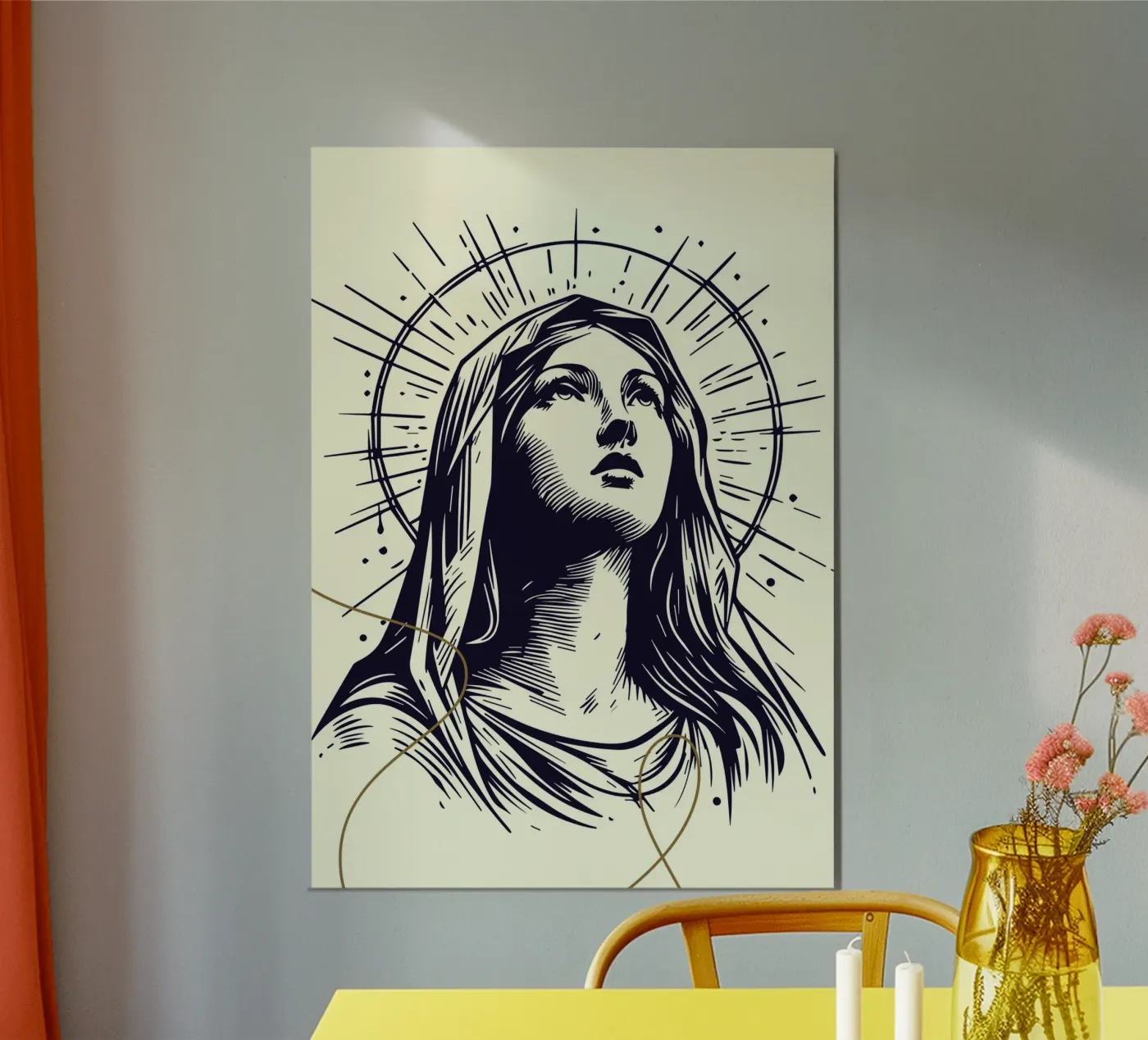 Mary poster by LisaArtes