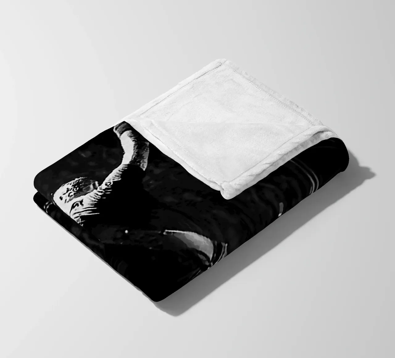 metal band fleece blanket by vanhesling