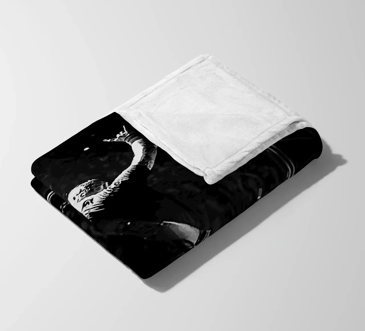 metal band fleece blanket by vanhesling
