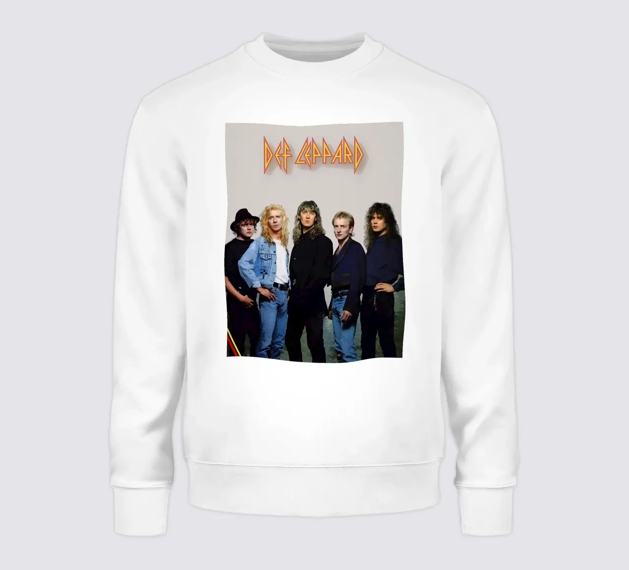 Groupe Def Leppard sweat de vanhesling