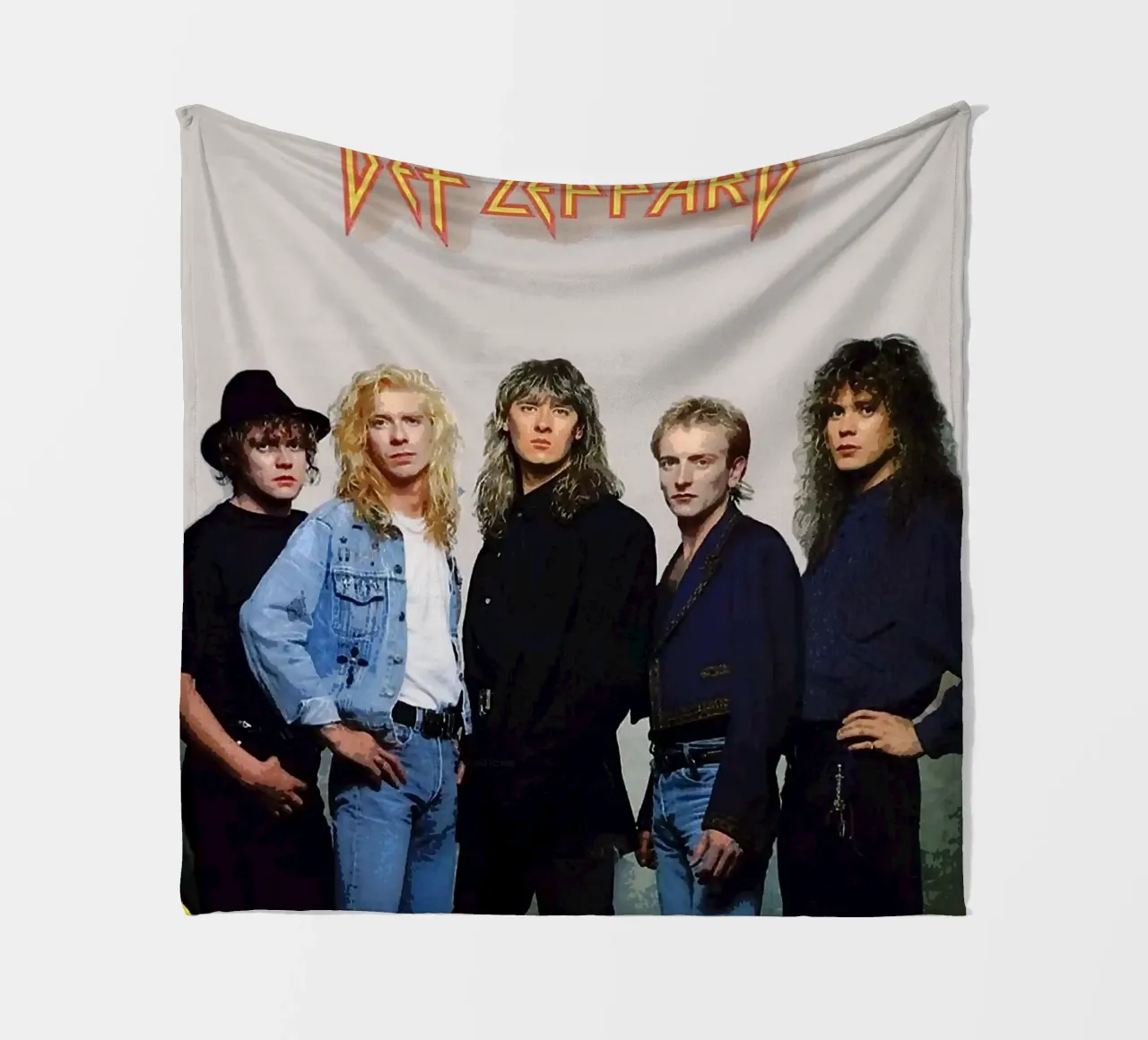 Groupe Def Leppard plaid polaire de vanhesling