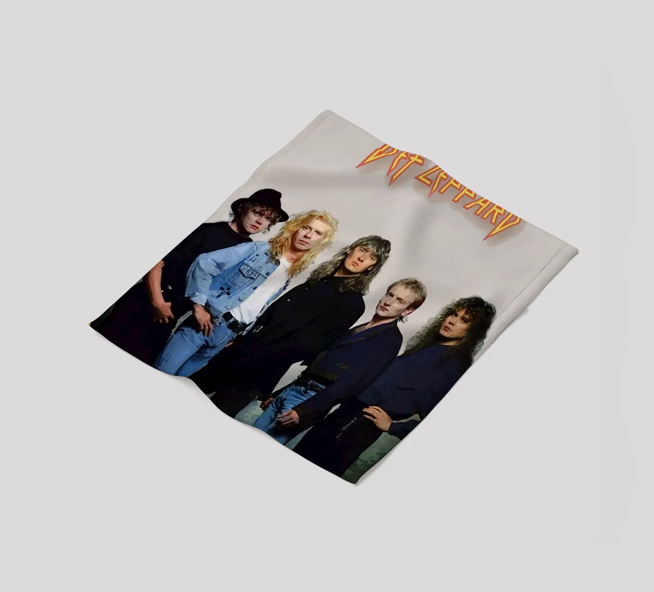 Groupe Def Leppard plaid polaire de vanhesling