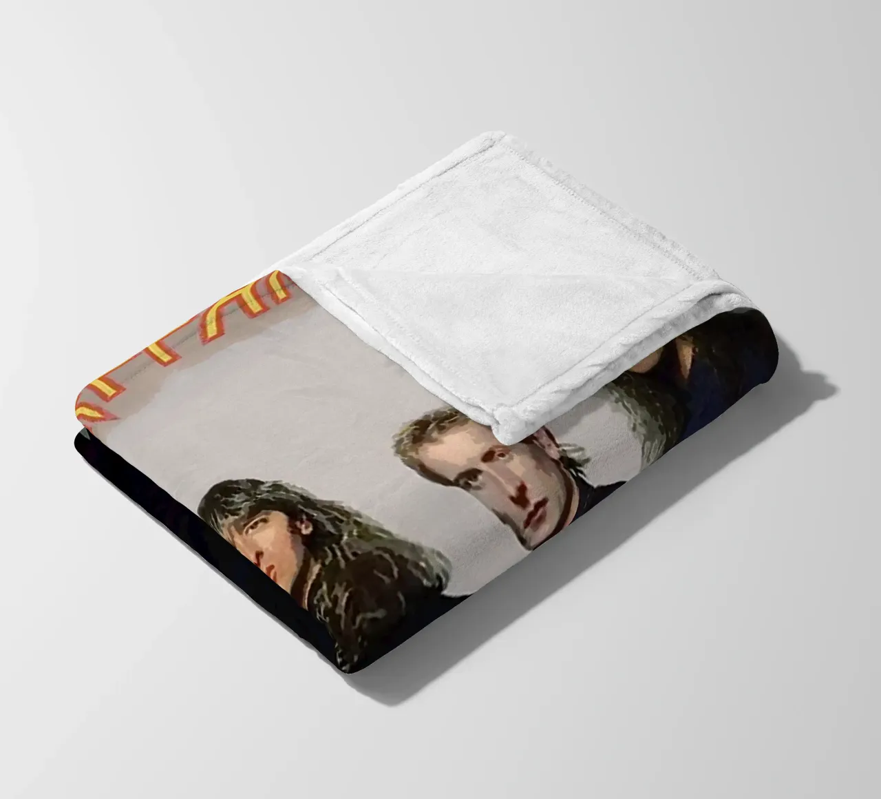 Groupe Def Leppard plaid polaire de vanhesling