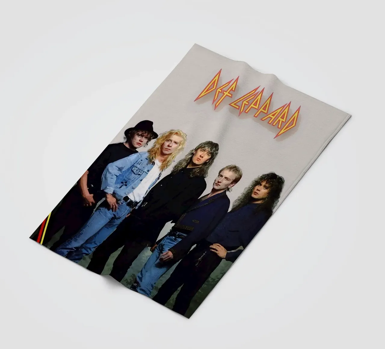 Groupe Def Leppard plaid polaire de vanhesling