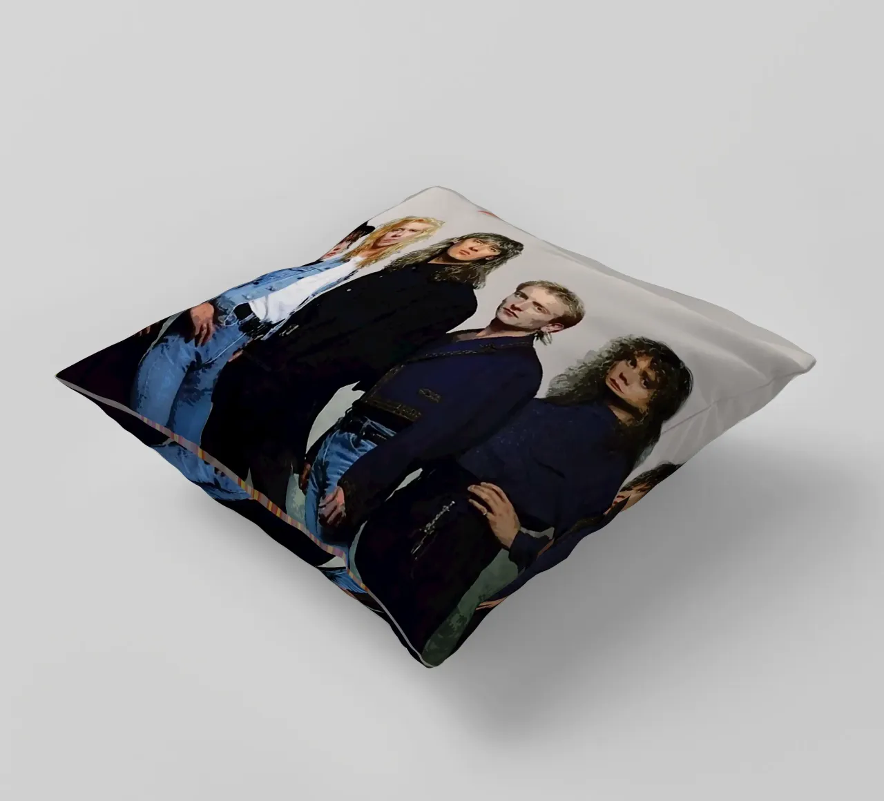 Groupe Def Leppard coussin de vanhesling