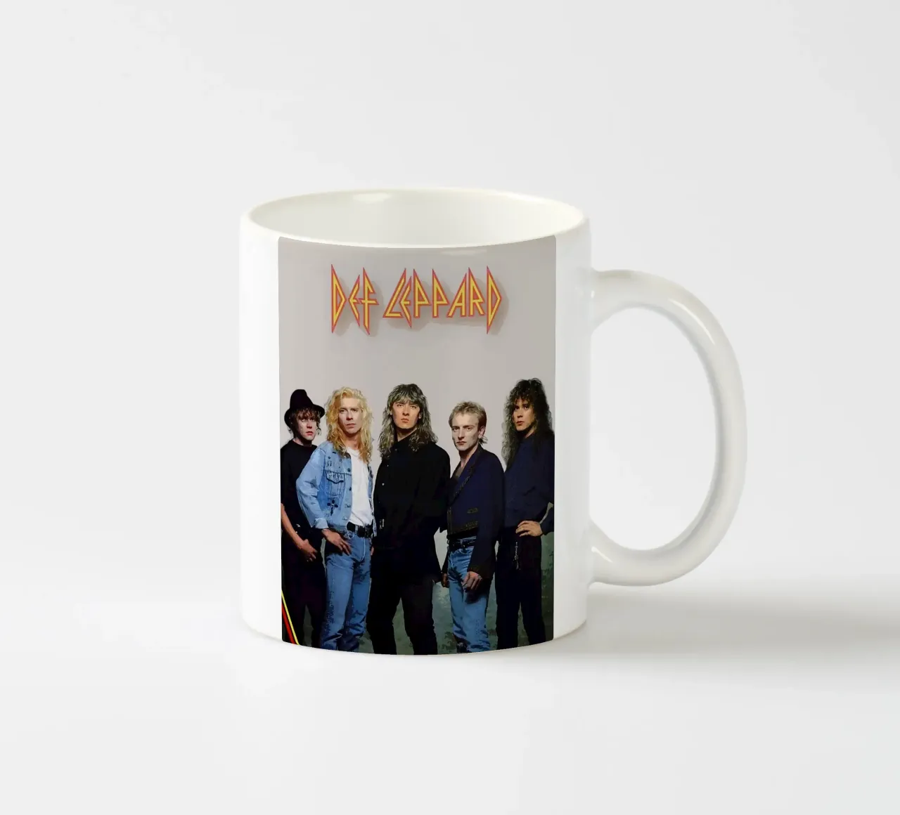 Groupe Def Leppard mug en céramique de vanhesling