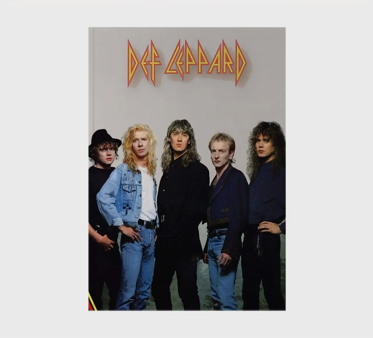 Groupe Def Leppard carnet de notes de vanhesling