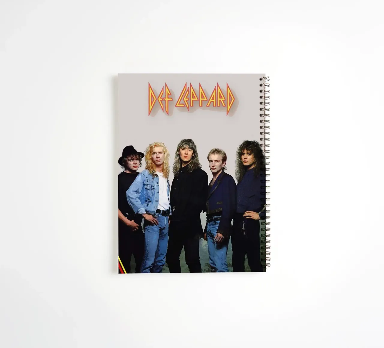 Groupe Def Leppard carnet à spirale de vanhesling