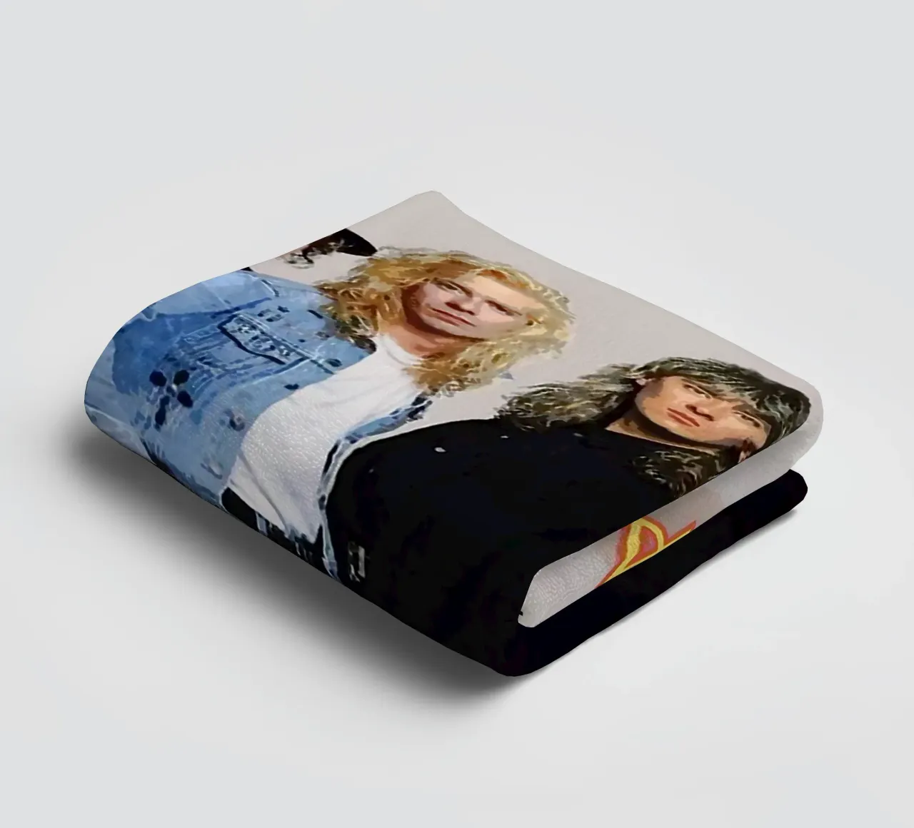 Groupe Def Leppard serviette de bain de vanhesling
