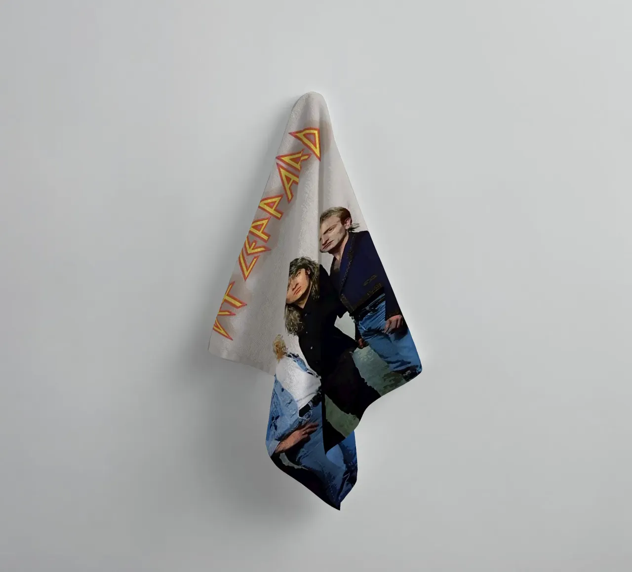 Groupe Def Leppard serviette de bain de vanhesling