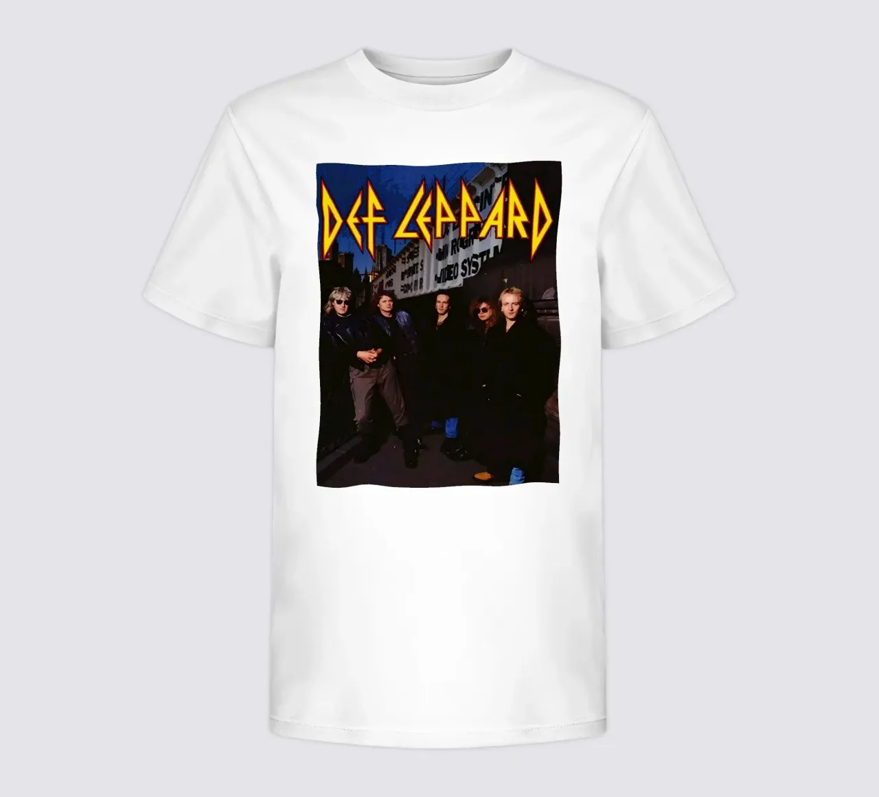 La band Def Leppard t-shirt bambini da vanhesling