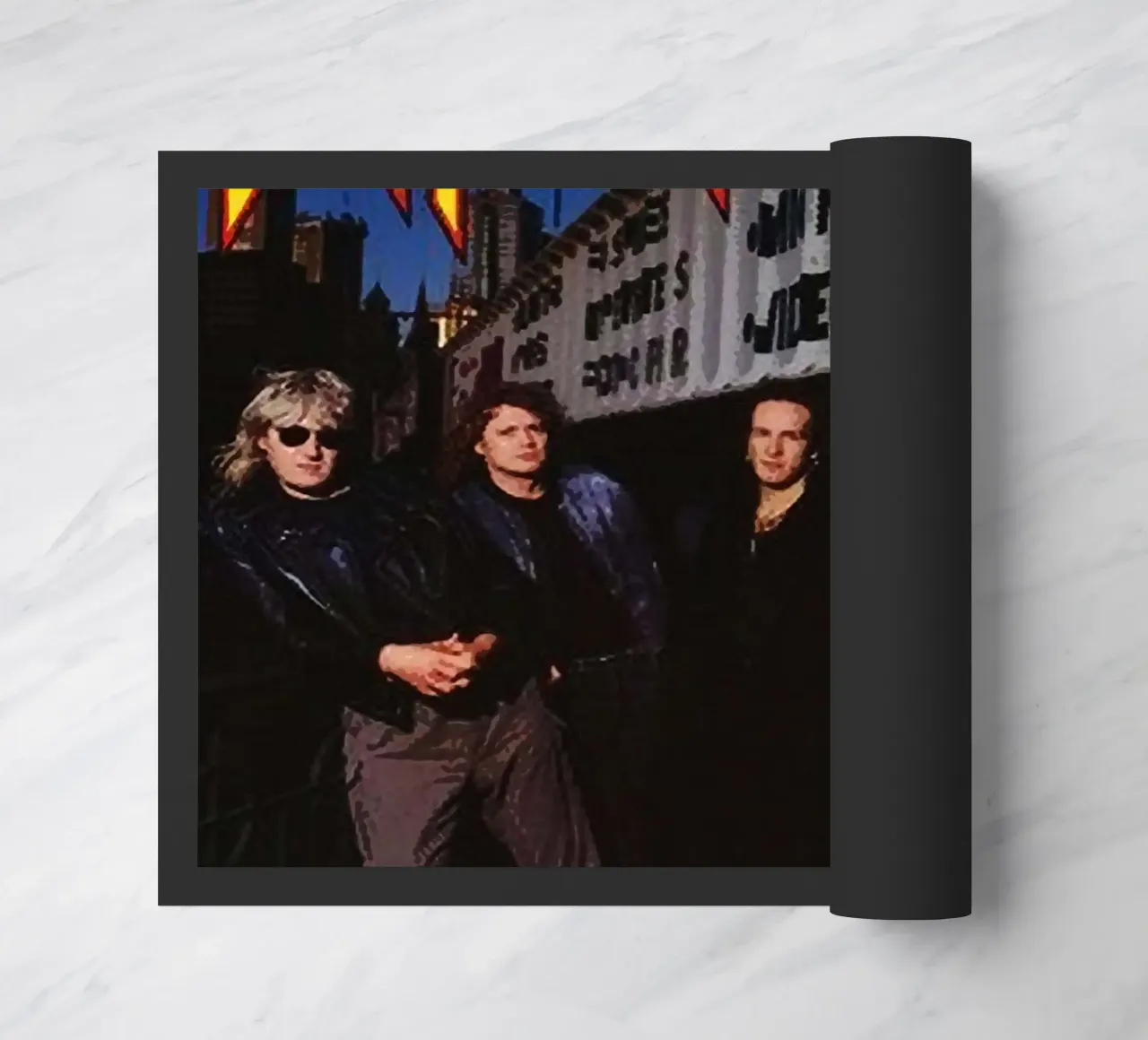 Groupe Def Leppard paillasson de vanhesling