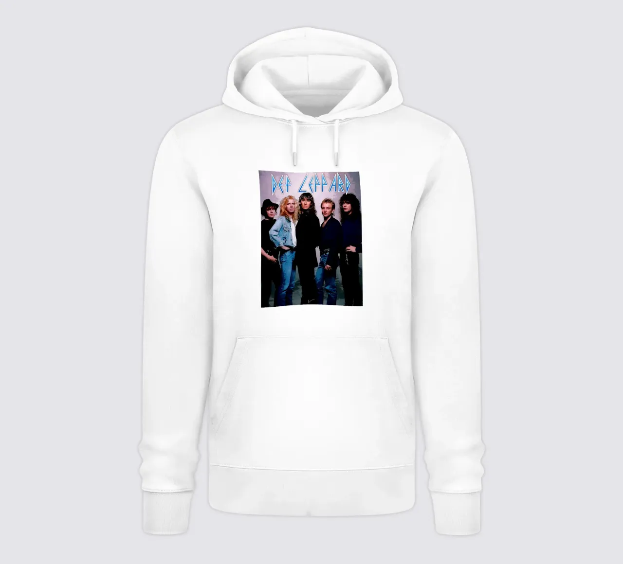 La band Def Leppard felpa con cappuccio da vanhesling