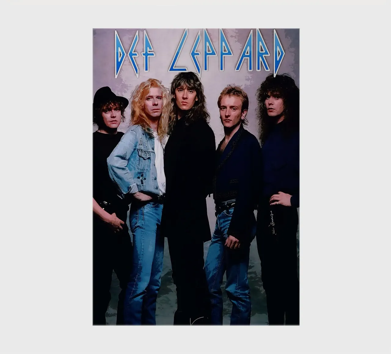 Groupe Def Leppard carnet de notes de vanhesling
