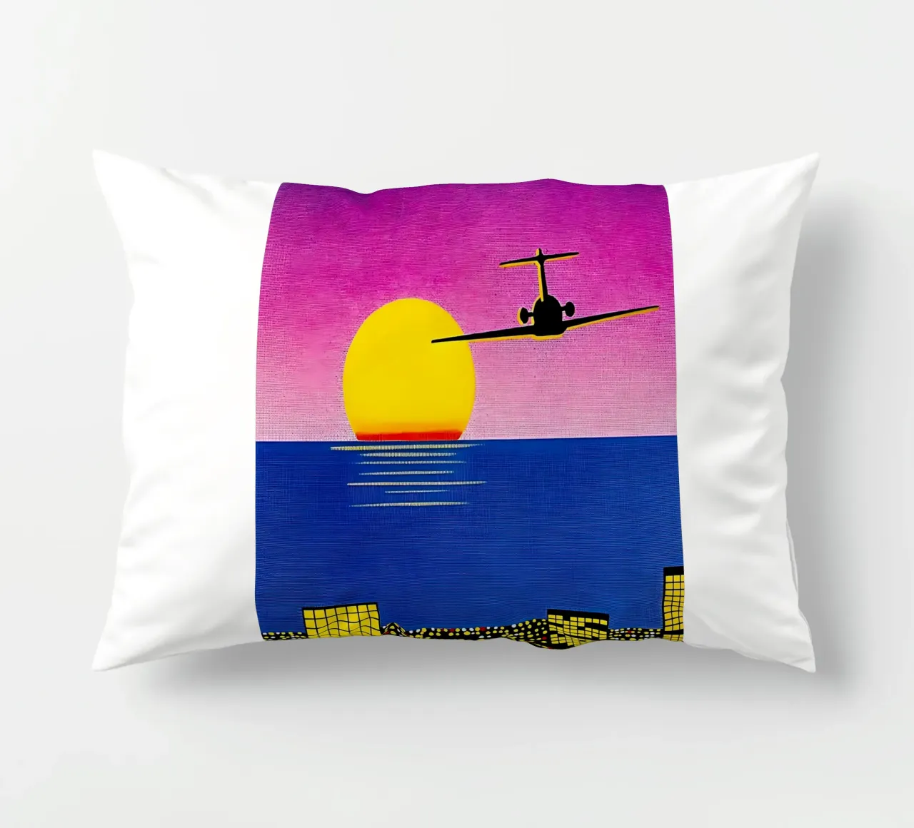Hiroshi Nagai Tramonto in aereo cuscino da THE CAROLINE