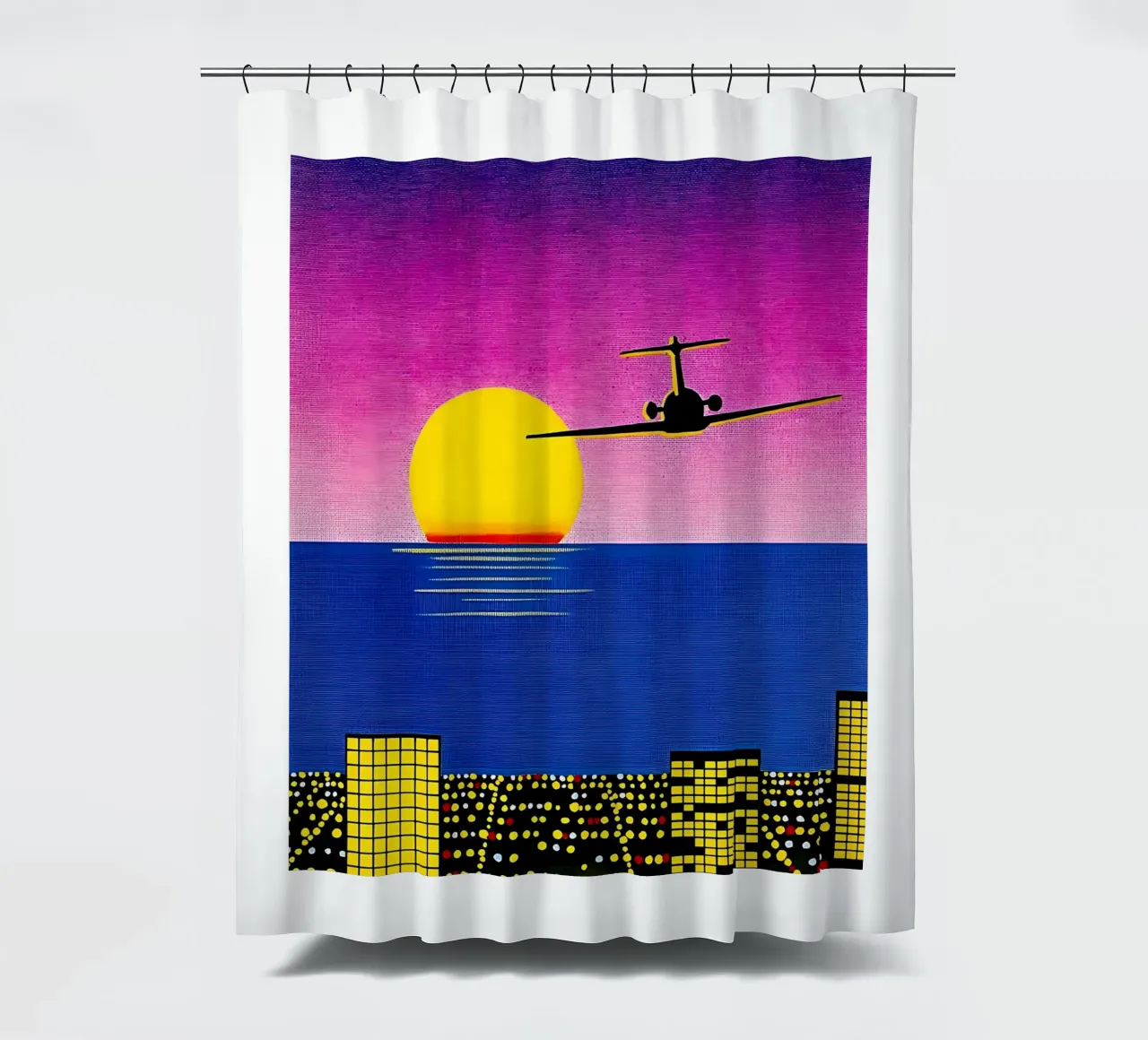 Hiroshi Nagai Tramonto in aereo tenda da doccia da THE CAROLINE