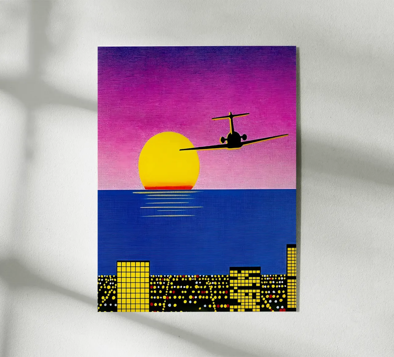 Hiroshi Nagai Tramonto in aereo plexiglass da THE CAROLINE