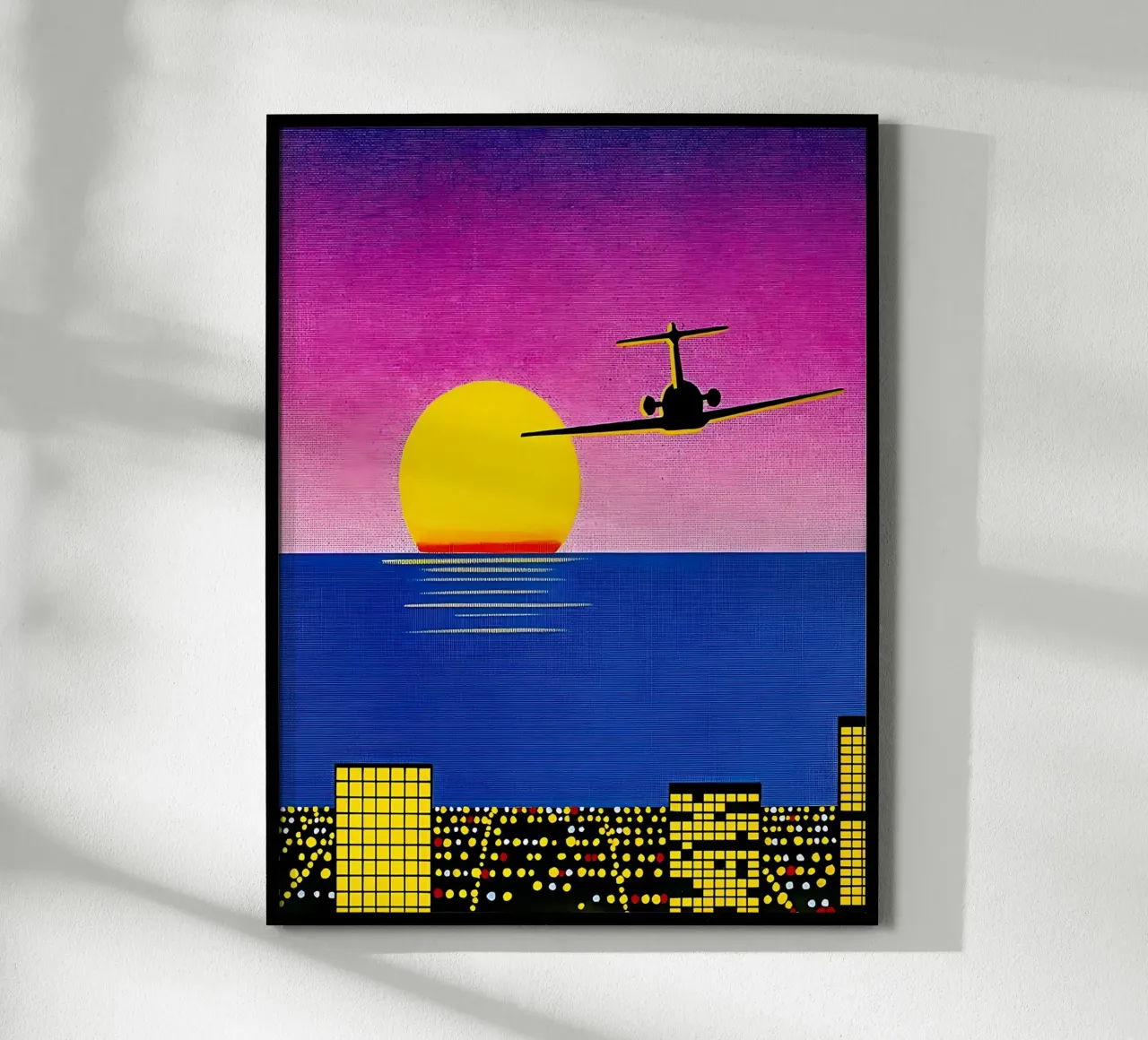 Hiroshi Nagai Tramonto in aereo carta hahnemühle da THE CAROLINE