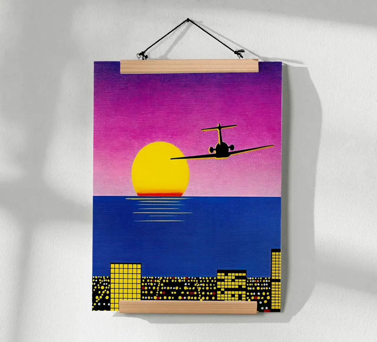 Hiroshi Nagai Tramonto in aereo carta hahnemühle da THE CAROLINE