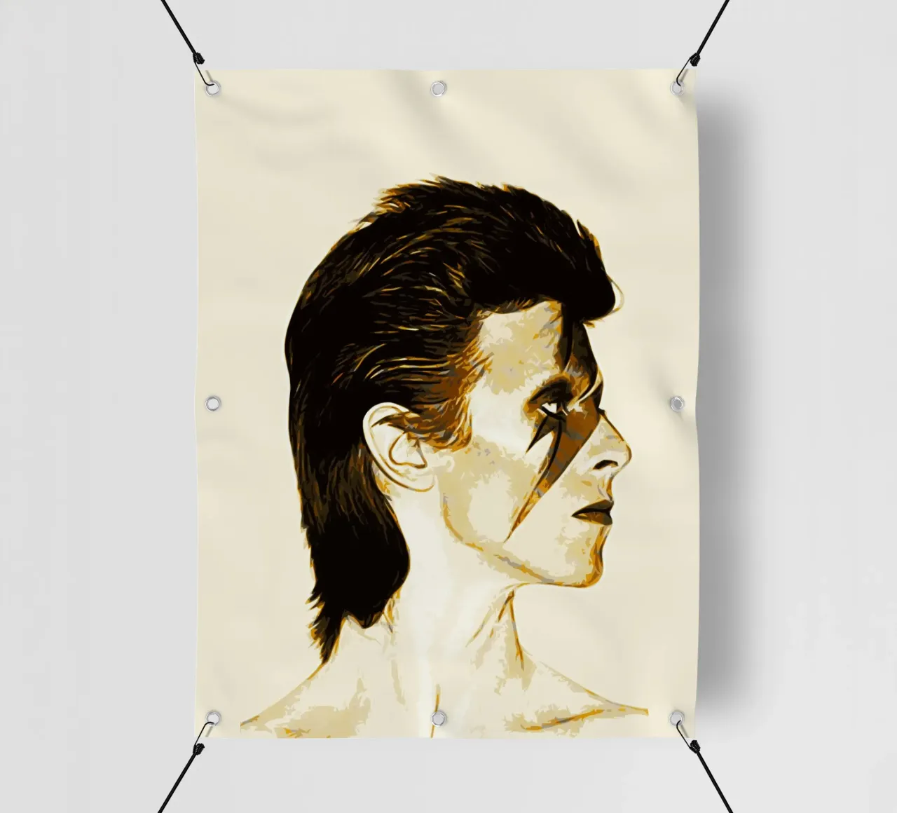David Bowie 13 Art pvc cover by music soul