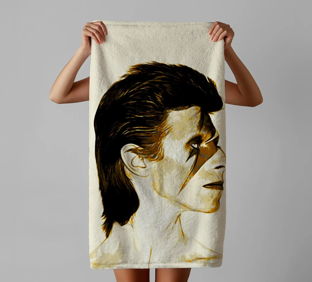 David Bowie 13 Kunst badhanddoek van music soul