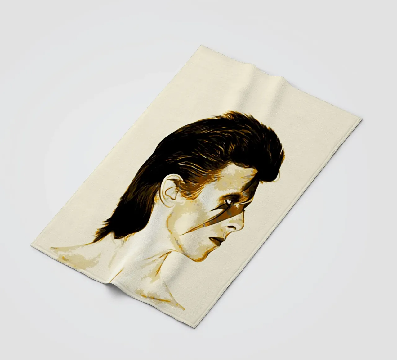 David Bowie 13 Art fleece blanket by music soul